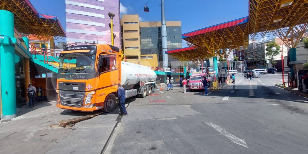 La estación de servicio sancionada en La Paz por las filas por diésel.