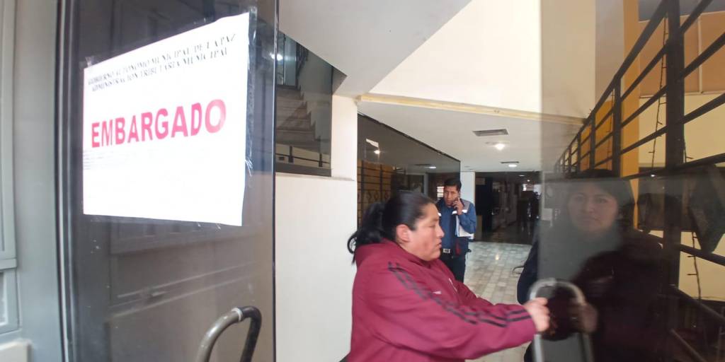 Alcaldía de La Paz embarga el exhotel Plaza