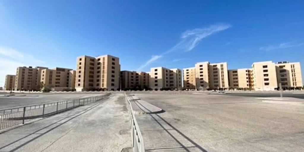 Una ciudad de edificios abandonados en Qatar