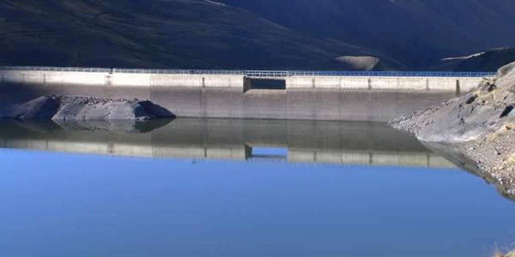 La represa de Incachaca se encuentra a bajo nivel a falta de lluvias