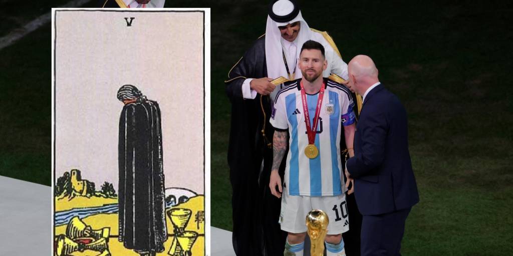 Messi y la carta del Cinco de Copas