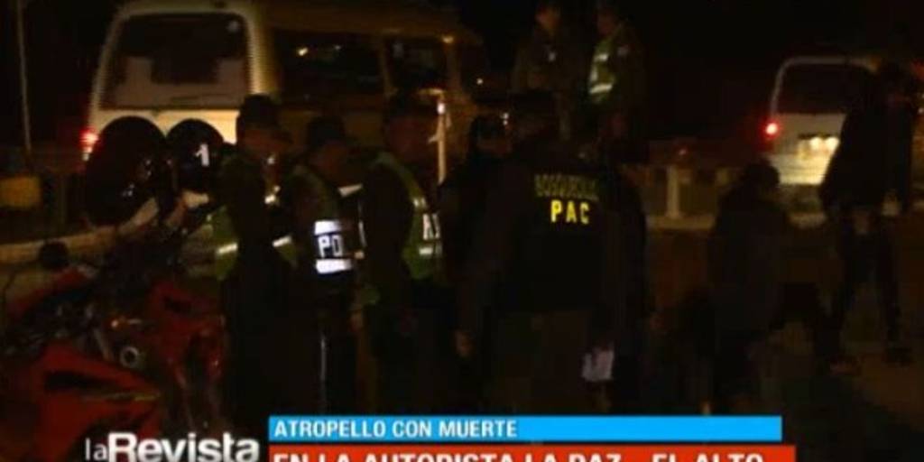 Conductor arrolla y mata a un adulto mayor en la Autopista, se dio a la ...