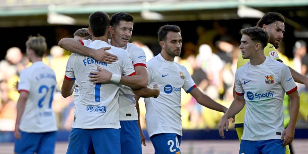 El equipo azulgrana logró un triunfo importante en su visita al Villarreal.