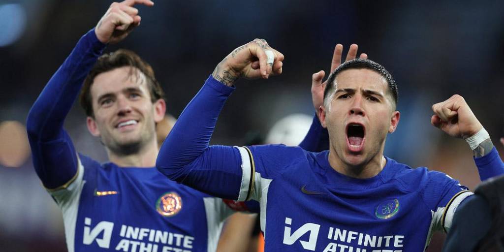 El equipo ‘Blue’ se impuso por 1-3 en condición de visitante al Aston Villa con un golazo de Enzo Fernández