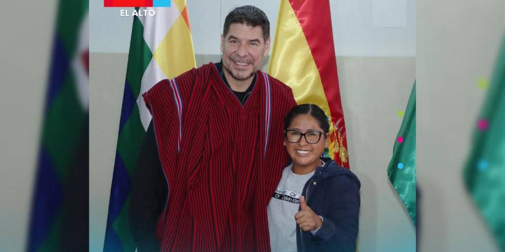 Claure y Copa se reunieron en El Alto la última vez que el empresario paceño visitó el país.