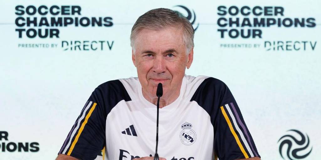 El técnico del Madrid tiene contrato con el club merengue hasta julio de 2024.