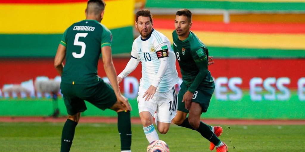 La última vez que Messi visitó La Paz, en 2020, la Albiceleste se impuso por 1-2 en el Hernando Siles.