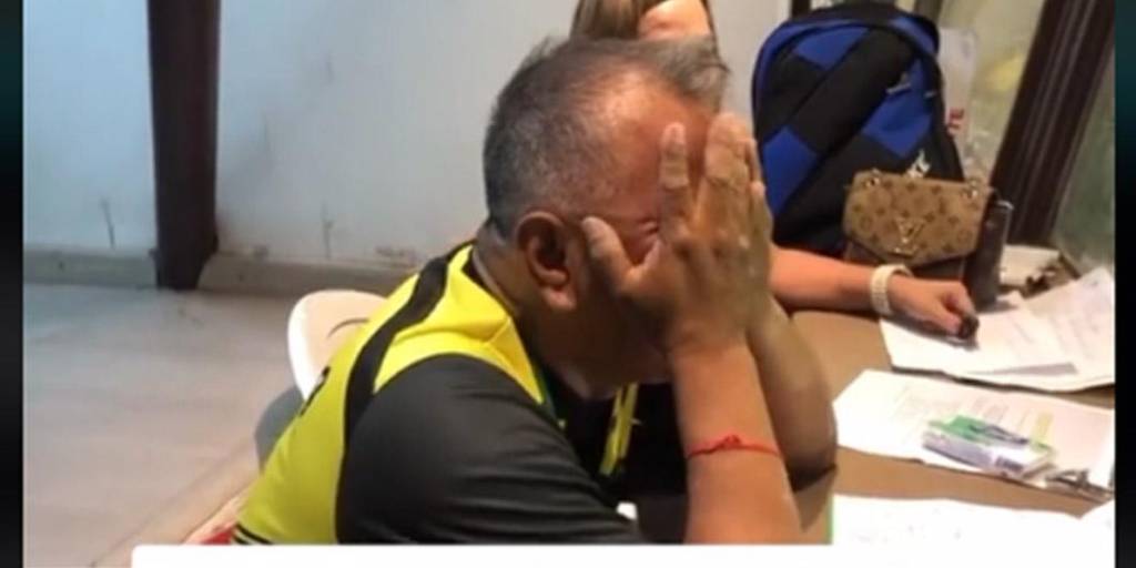 El periodista José Alfredo Suárez relató la victoria de Gran Mamoré, llegando hasta las lágrimas de alegría.
