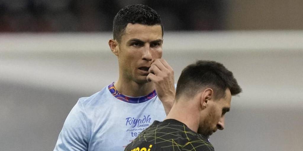 Cristiano y Messi se enfrentaron por última vez en un partido amistoso en Arabia Saudita.