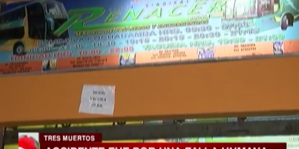 Falla humana es lo que provocó el embarrancamiento de un bus en la vía