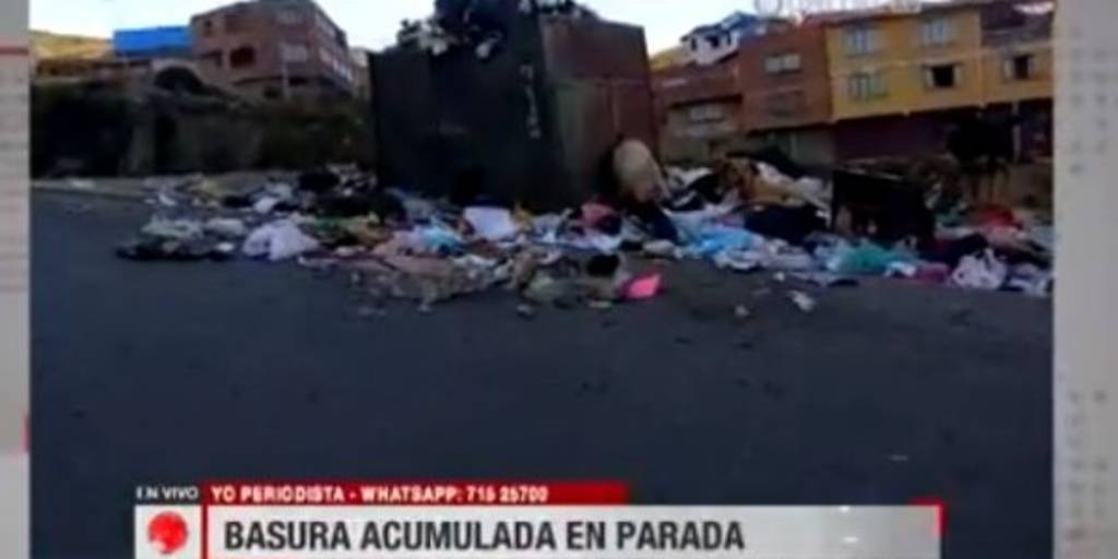 La Paz, Yo Periodista: Vecinos molestos por la acumulación de la basura