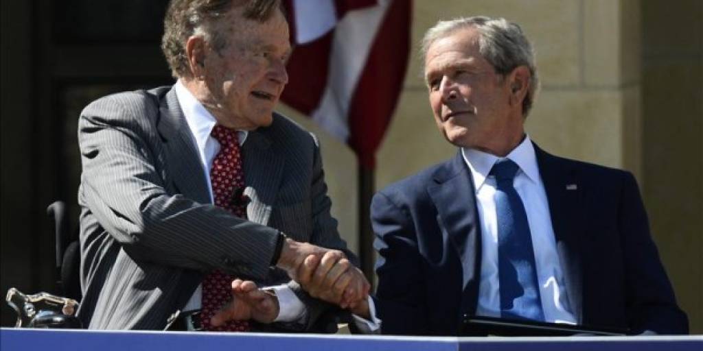 El expresidente de . George W. Bush publicará una biografía de su padre