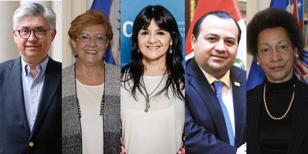 Estos son los cinco comisionados de la CIDH que visitarán Bolivia del 27 al 31 de marzo
