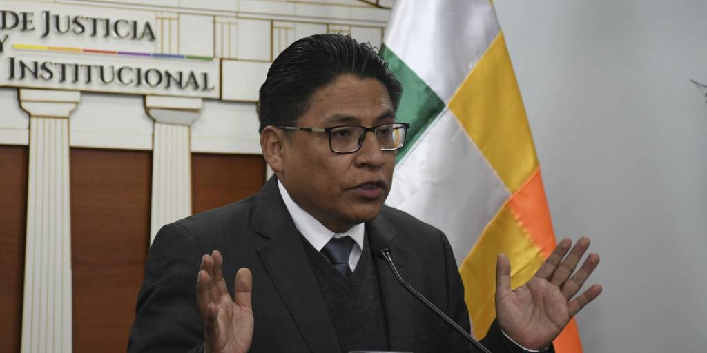 El ministro de Justicia, Iván Lima