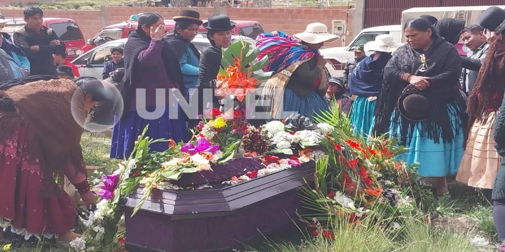 La joven fue enterrada en El Alto