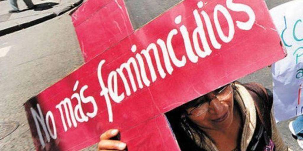 Imagen de una protesta para parar los feminicidios