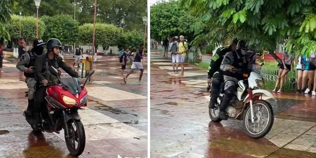La Policía intervino en la plaza de Guayaramerín