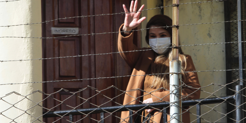 Áñez se encuentra recluido en la cárcel de Miraflores, en La Paz