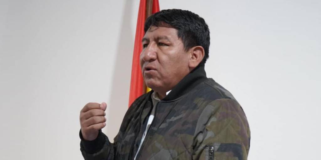 Jhonny Mamani, gobernador de Potosí