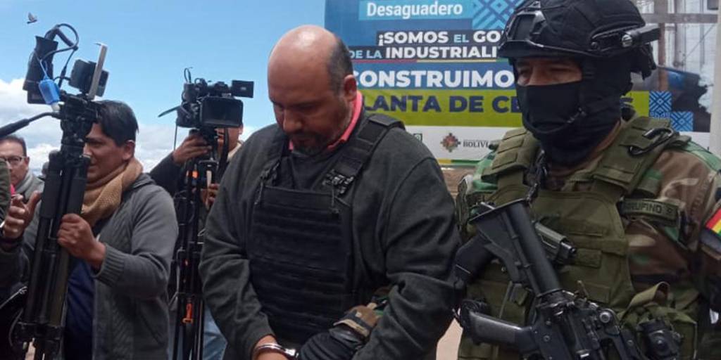 Héctor Gueta Carrillo, mexicano detenido en Bolivia