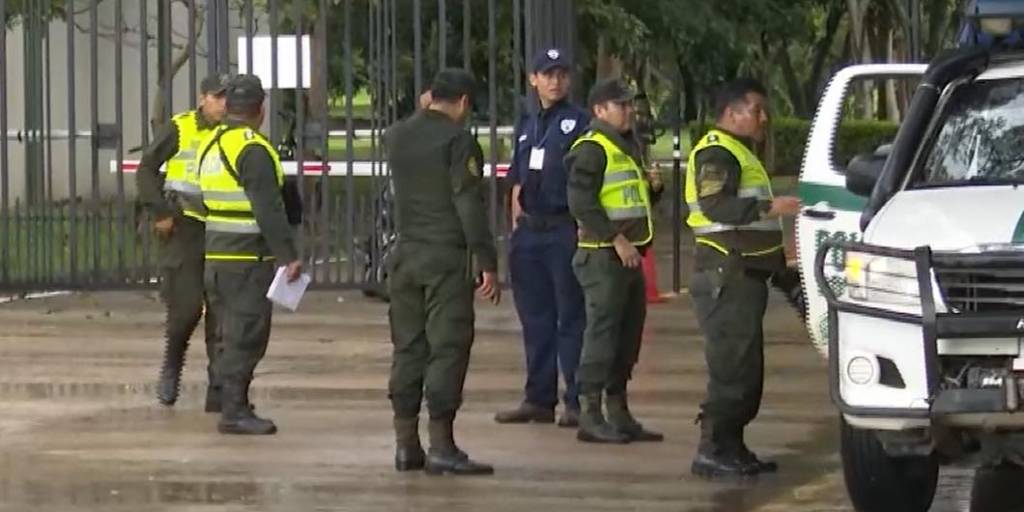 Policía boliviana en operativo