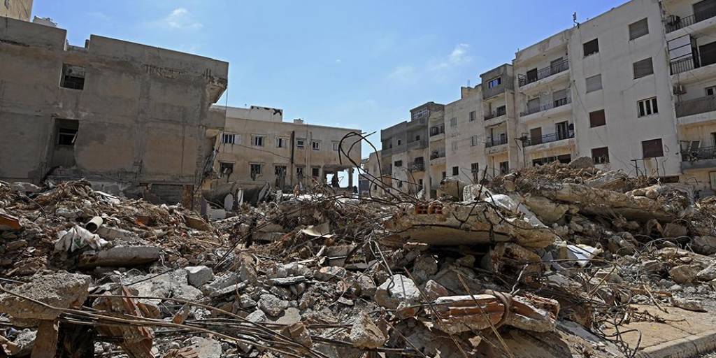 Escombros, dolor y desesperación en Libia