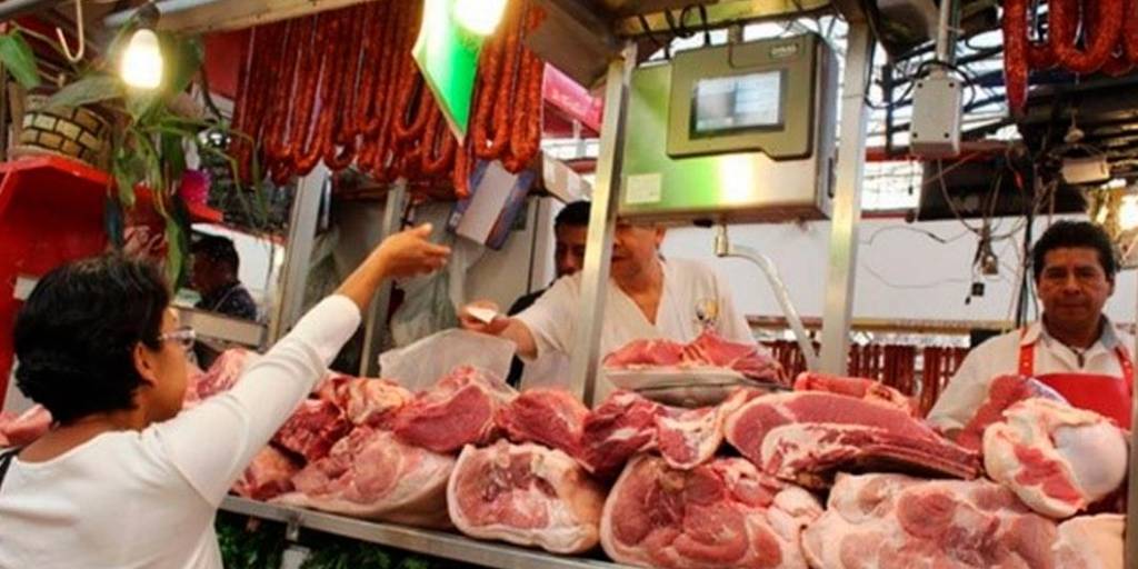 Carne de cerdo en mercados