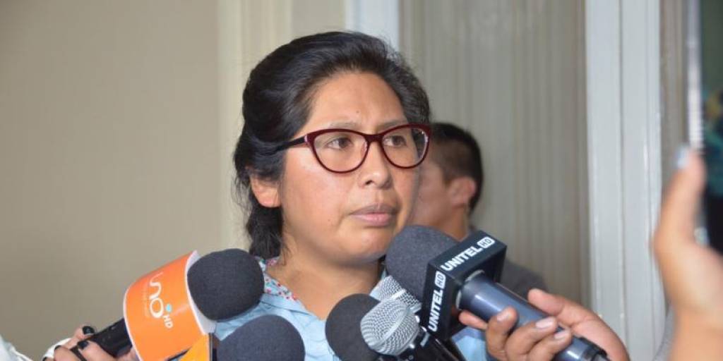 Eva Copa, alcaldesa de El Alto