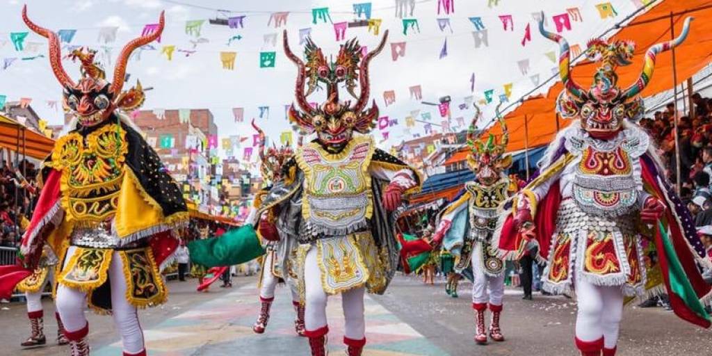El carnaval de Oruro es Patrimonio Oral e Intangible de la Humanidad,