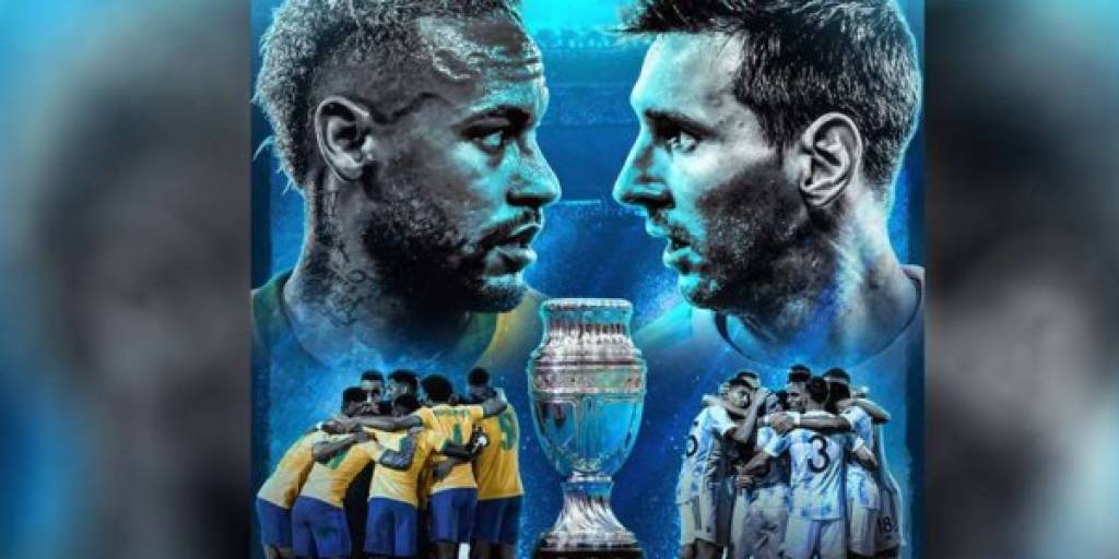 Brasil y Argentina jugarán la final de la Copa América