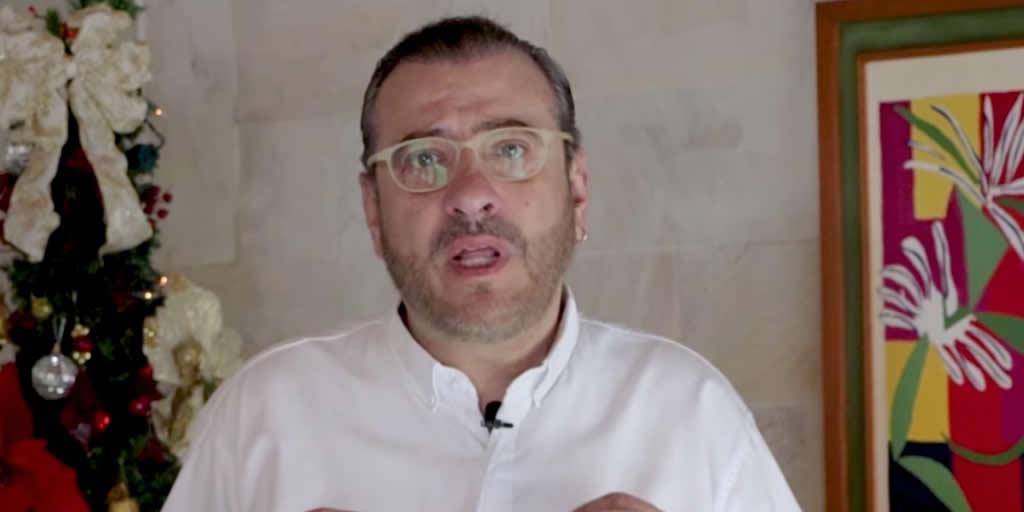 Calvo brindó un mensaje a través de las redes sociales