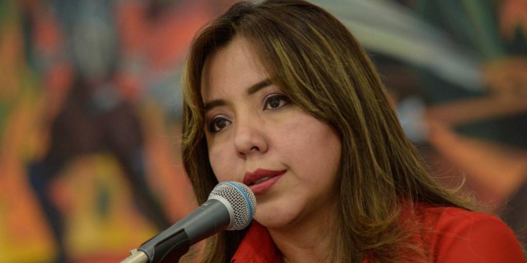 Gabriela Alcón, viceministra de Comunicación