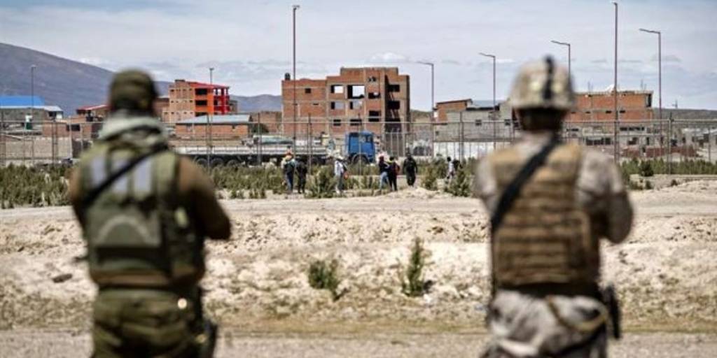 Colchane, frontera entre Chile y Bolivia