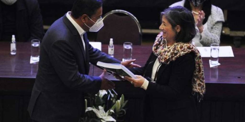El presidente Luis Arce recibió el documento del GIEI este martes