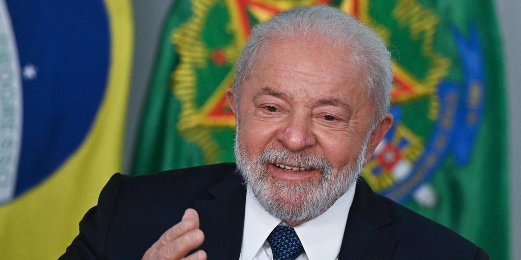 El presidente de Brasil, Luiz Inácio Lula da Silva, en una reunión en el Palacio del Planalto en Brasilia.