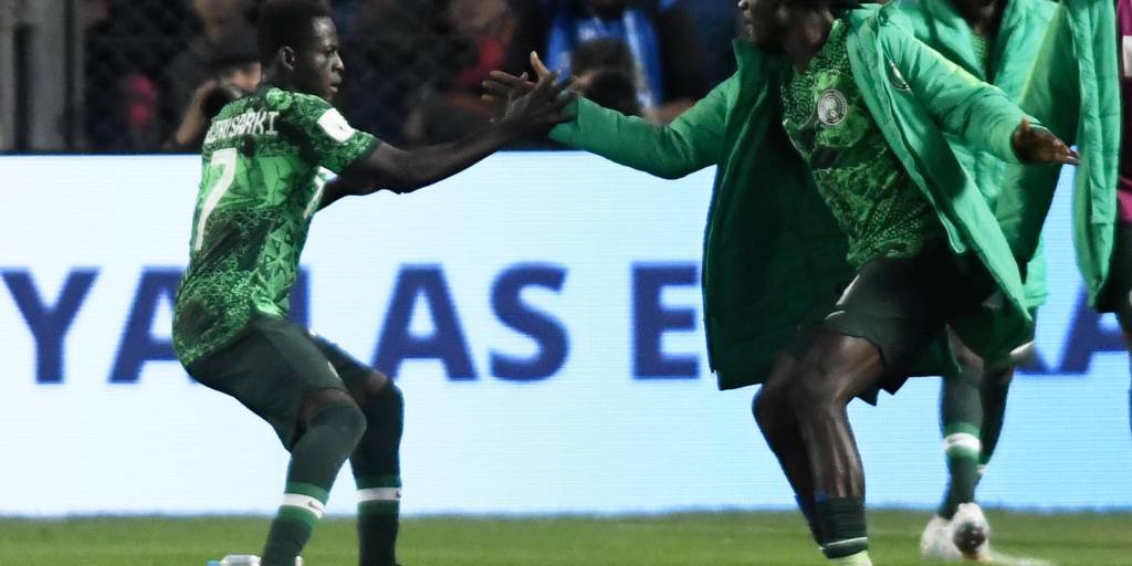 Los nigerianos festejaron a lo grande la eliminación de Argentina
