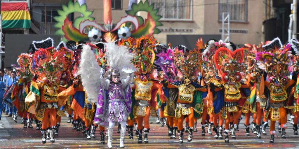La diablada es una de las danzas más representativas del Carnaval de Oruro