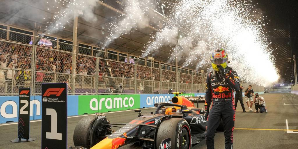 ‘Checo’ Pérez (33 años) celebra su quinta victoria en la Fórmula 1