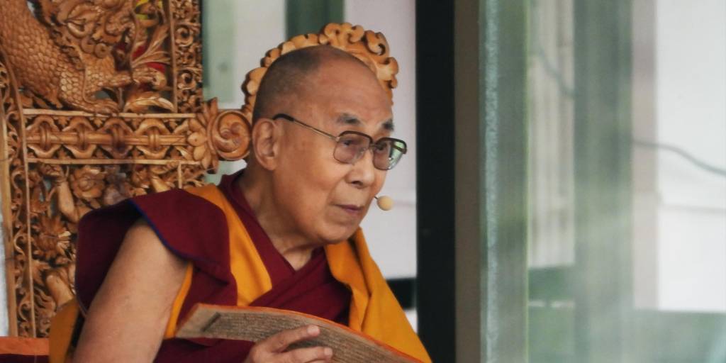 El religioso Dalái Lama.
