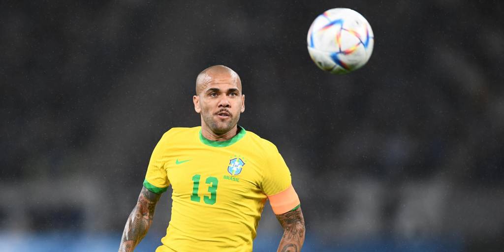 Dani Alves jugó la Copa del Mundo con Brasil en 2022