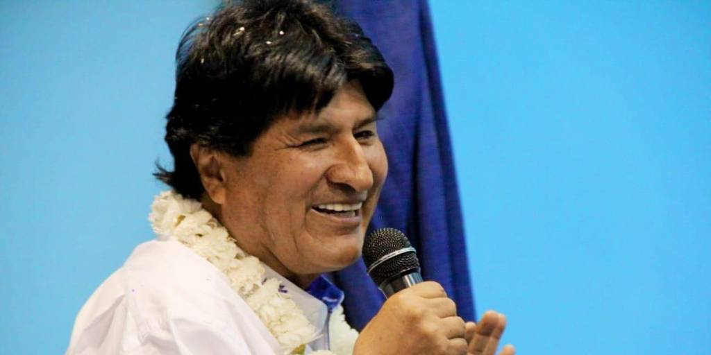 Evo Morales es presidente del MAS