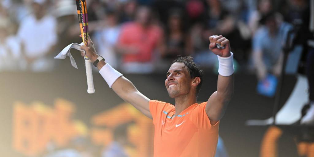 Rafael Nadal inició su recorrido en el Open de Australia