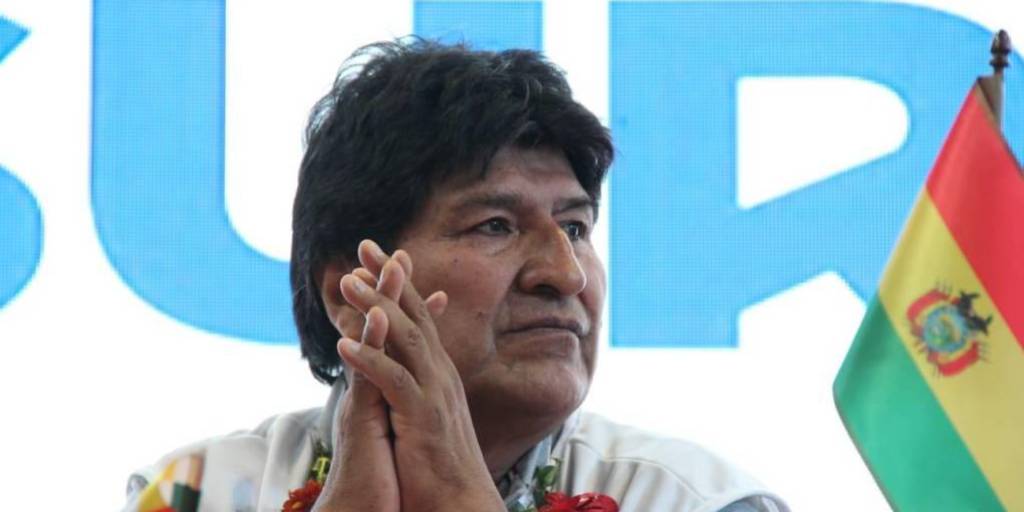 Presidente del MAS, Evo Morales