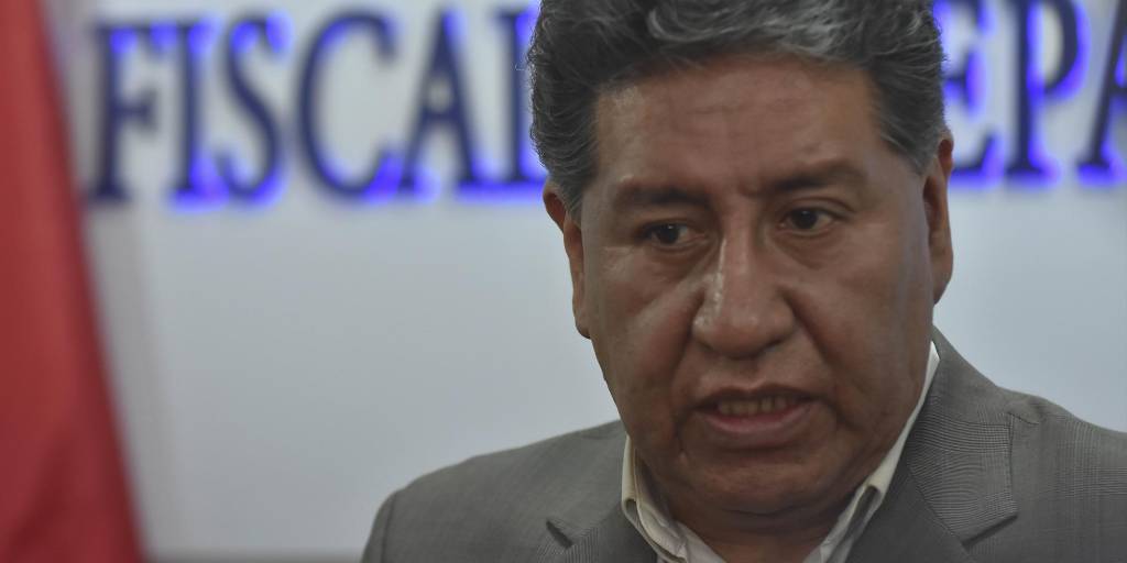 El fiscal departamental de La Paz, William Alave