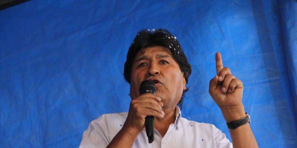 Evo Morales, es presidente del MAS