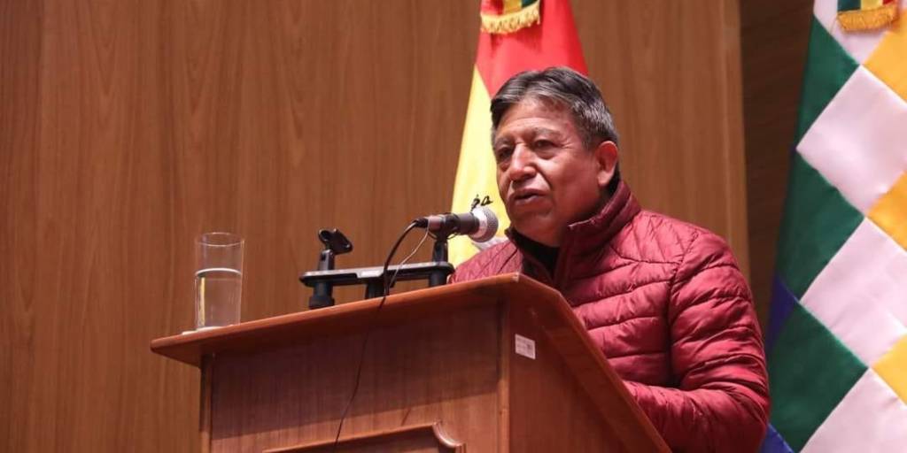 Choquehuanca asumió como presidente en ejercicio este martes