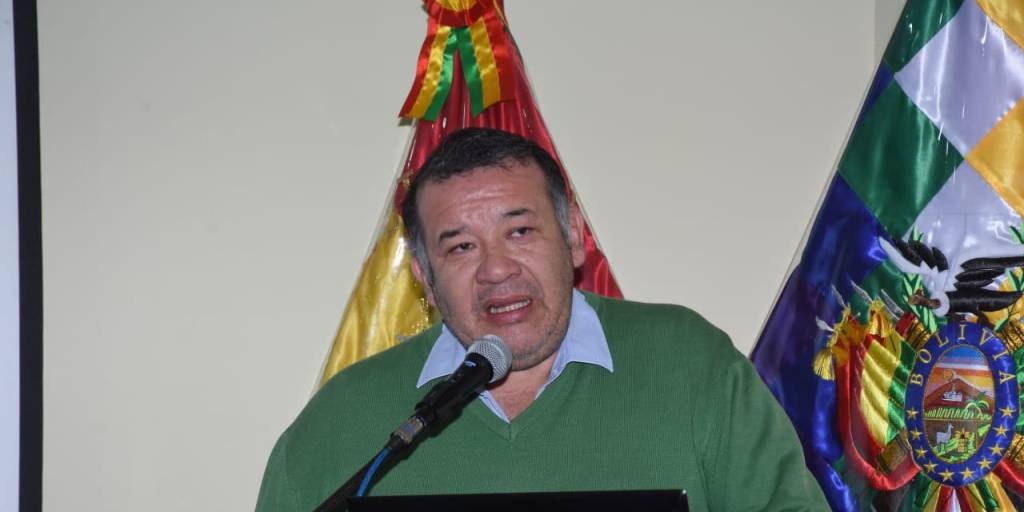 El director del INE, Humberto Arandia.