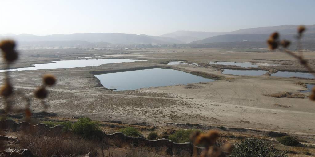 Las lagunas y represas del departamento de Cochabamba son víctimas de la sequía