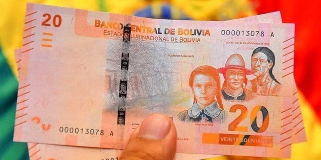 Imagen de dinero boliviano