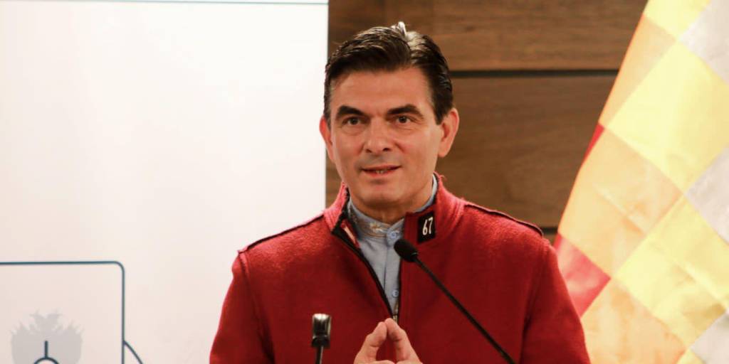 El senador de CC Rodrigo Paz.